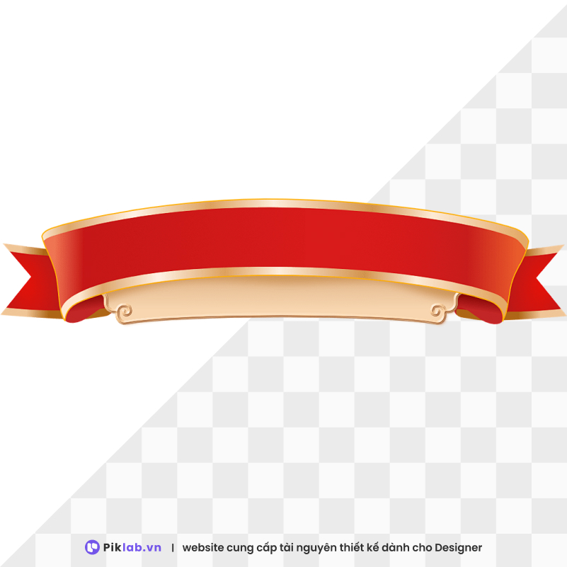 Design resource orange red rectangular frame happy new year tet holiday isolated on transparent PNG tết